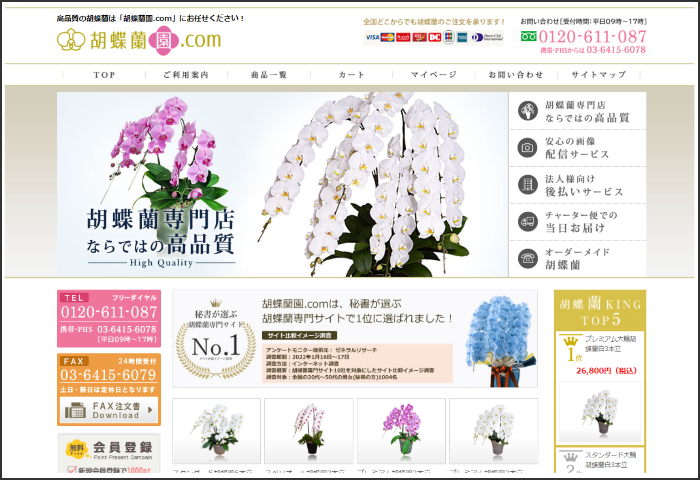 胡蝶蘭 通販 胡蝶蘭園.com 胡蝶蘭画像